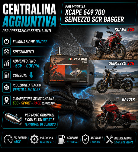 Modul cape seimezzo - seimezzo, x-cape