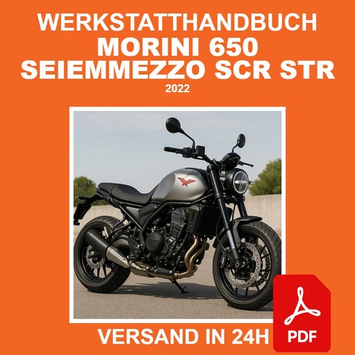 Werkstatthandbuch morini 650 - morini,
